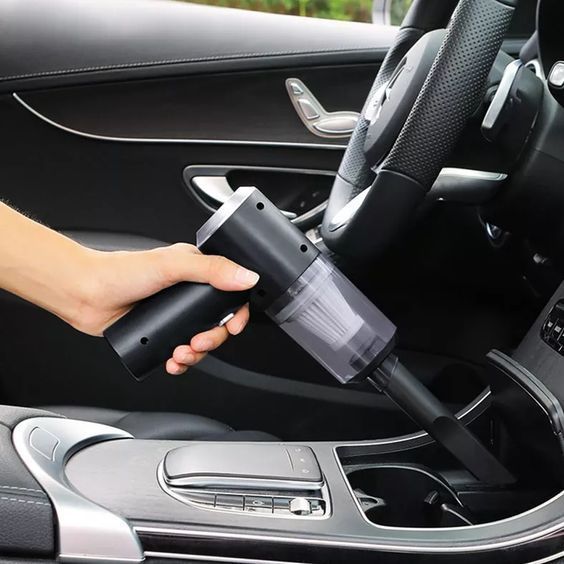 3-in-1 Portable Mini Vacuum Cleaner for Home & Car (Rechargeable)