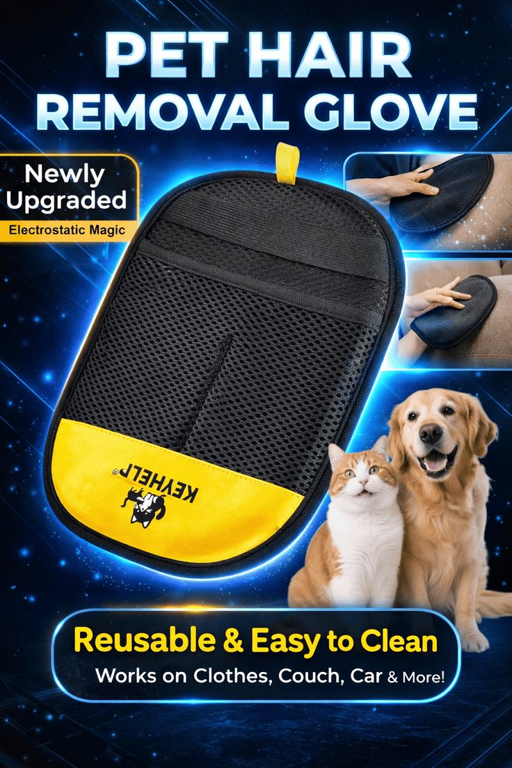MAGIC PET HAIR REMOVAL GLOVE